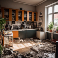Обработка квартир после умершего в Куровском